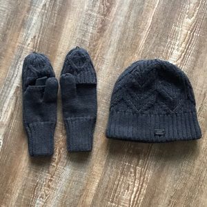 Under Armour hat and gloves